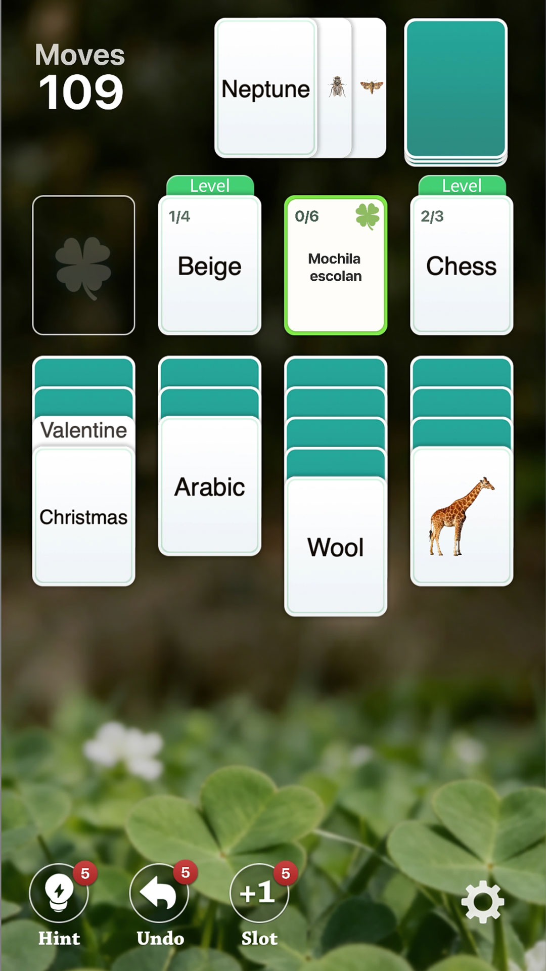 Word Sort Puzzle gameplay screenshot a
